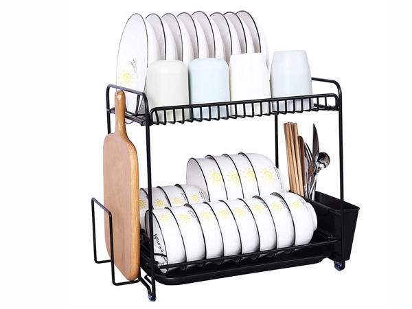 What are the advantages of the kitchen dish rack